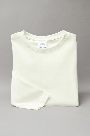 PLAIN T-SHIRT - White by Zara