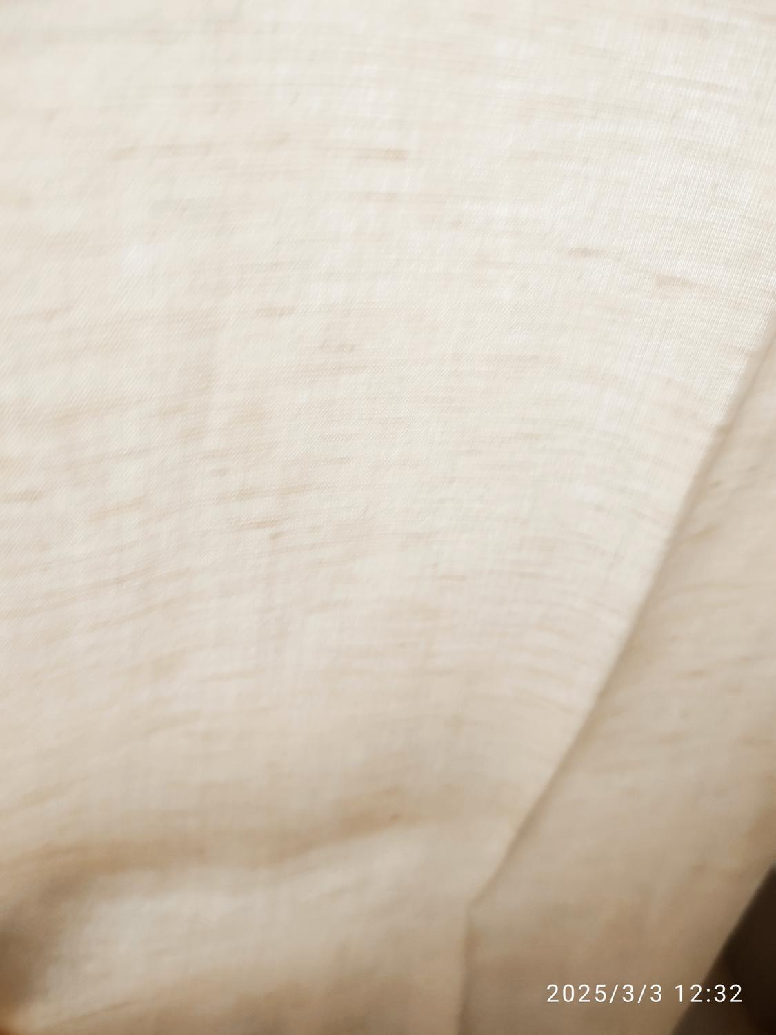 LINEN-BLEND FLARED TROUSERS - Image 4