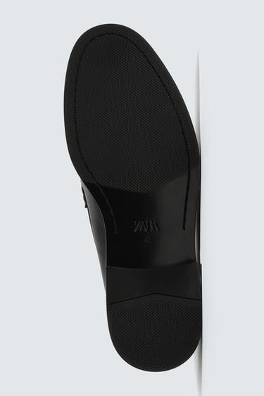 MOCASÍN VESTIR ANTIFAZ - Negro de Zara