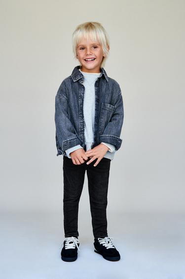 JEANS SKINNY BÁSICOS - Negro de Zara