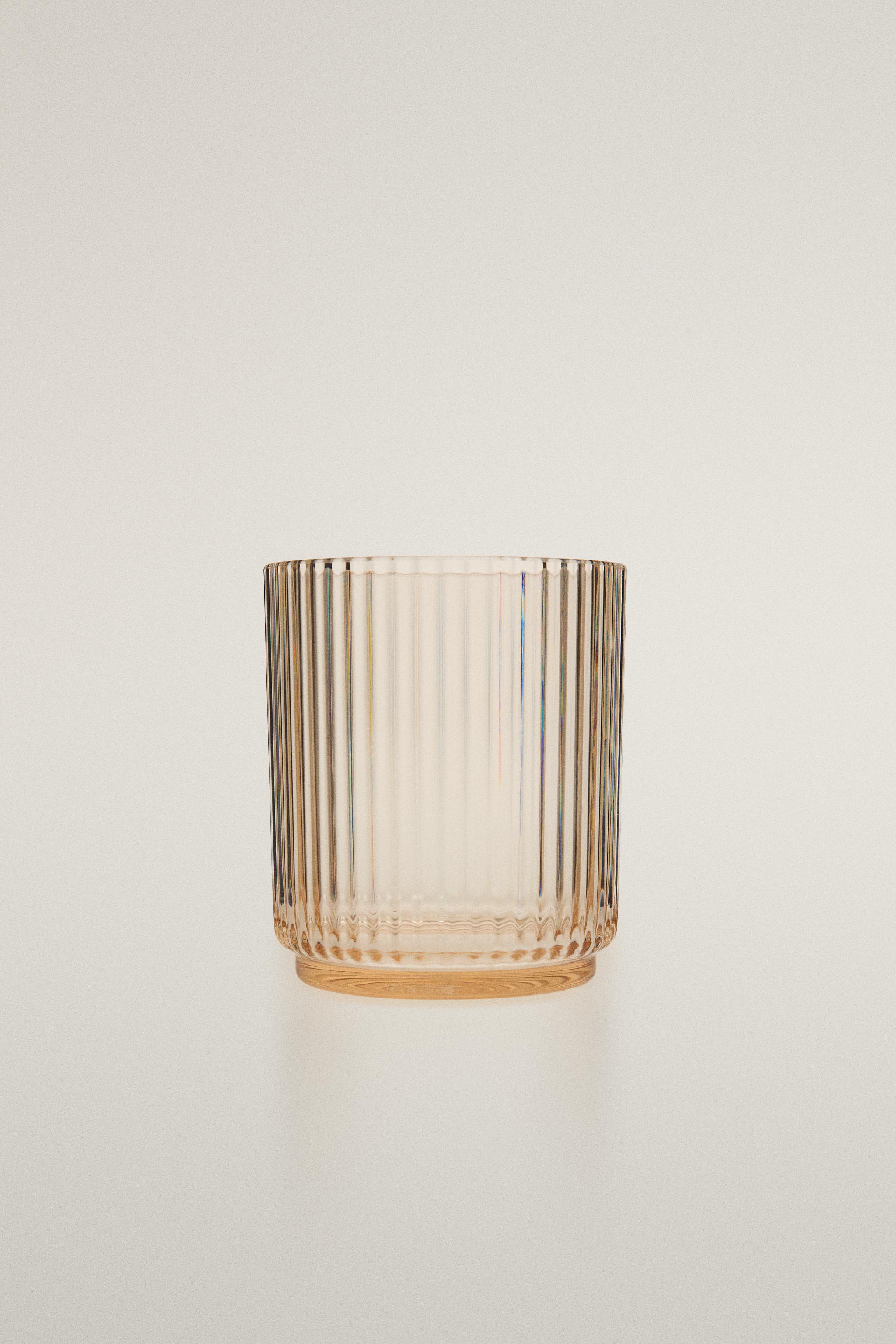 STRIPED ACRYLIC TUMBLER