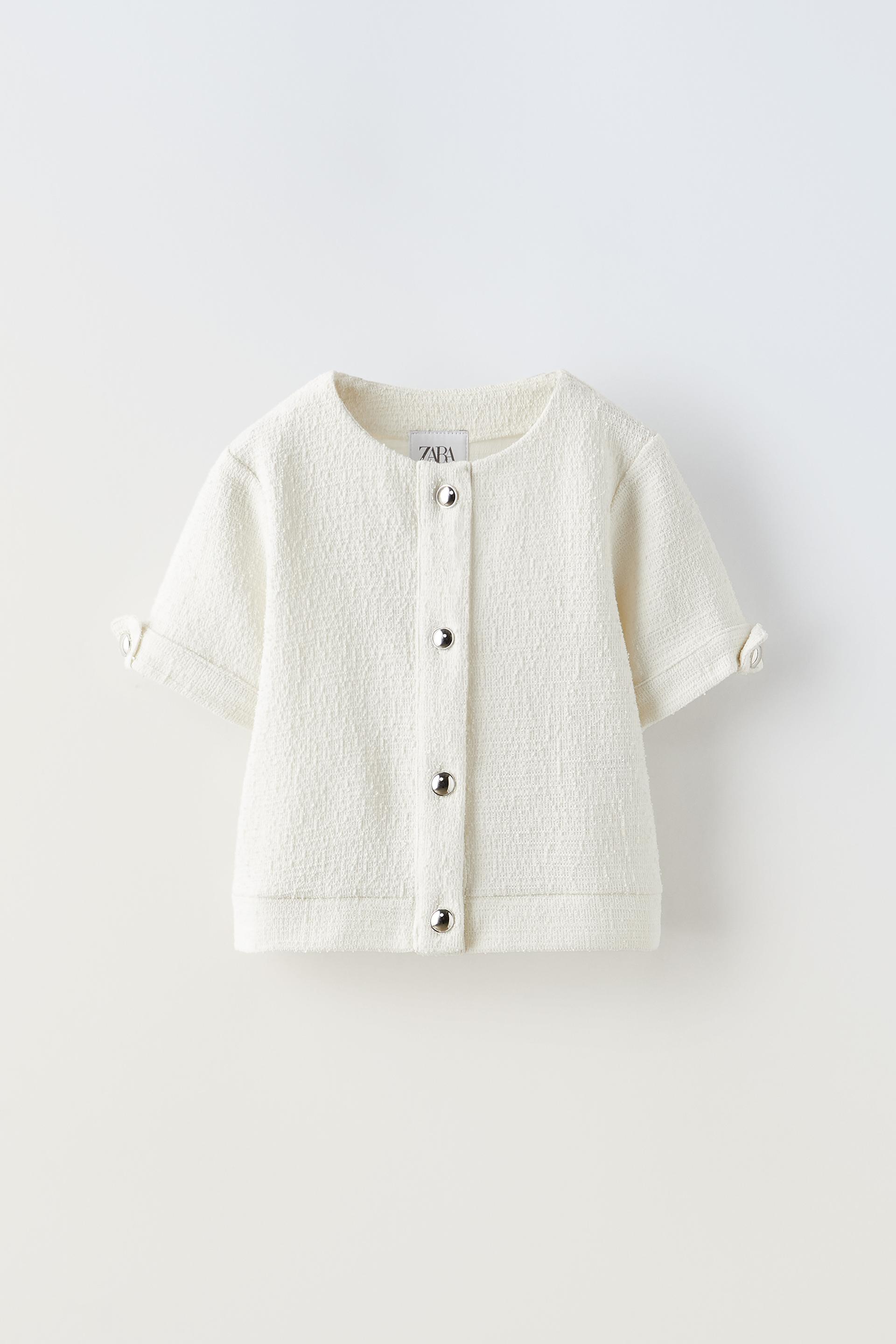 RIBBED KNIT SWEATER - Oyster-white