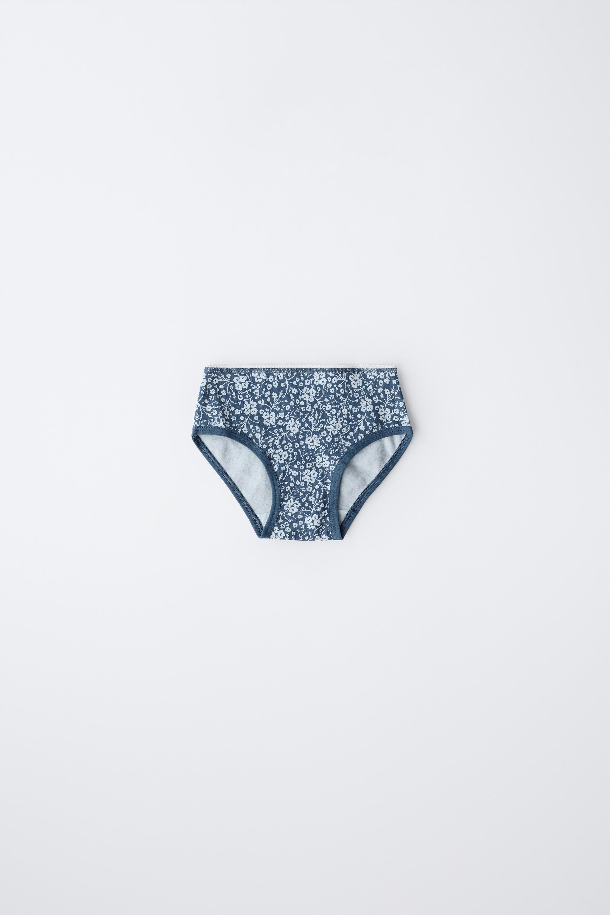 2-6 ANS/ LOT DE SIX CULOTTES AVEC LACETS