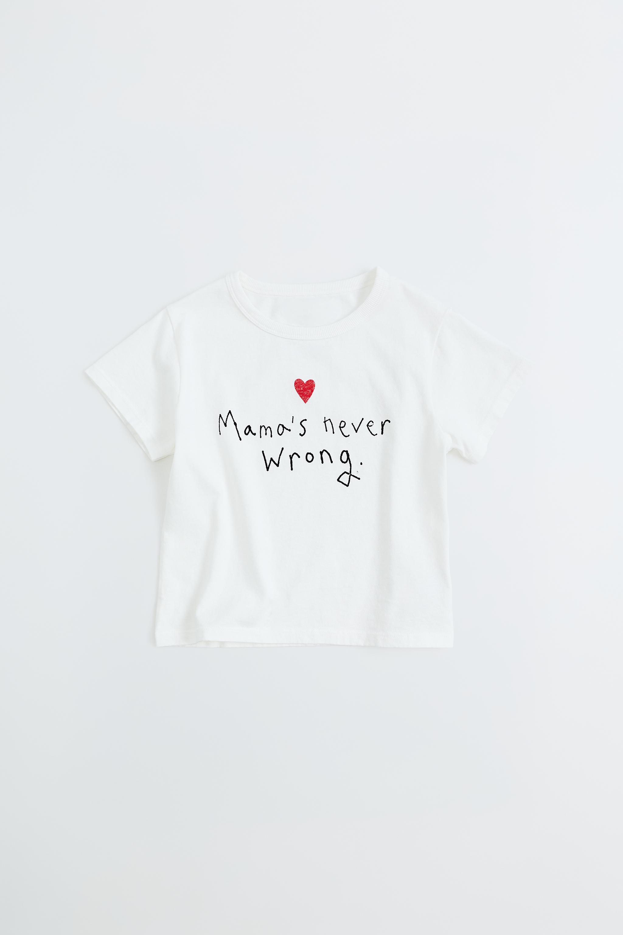 TEXT GRAPHIC T-SHIRT — White