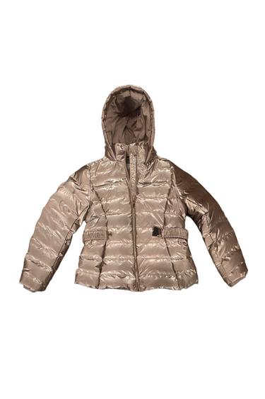 NEW ANORAK GOLD PUFFER JACKET