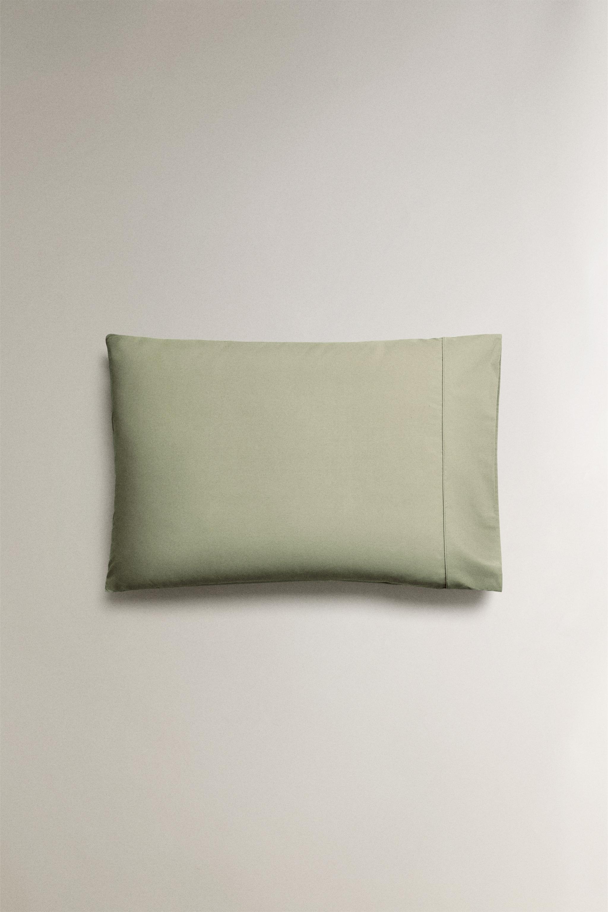 COTTON PERCALE PILLOWCASE (300 THREAD COUNT)