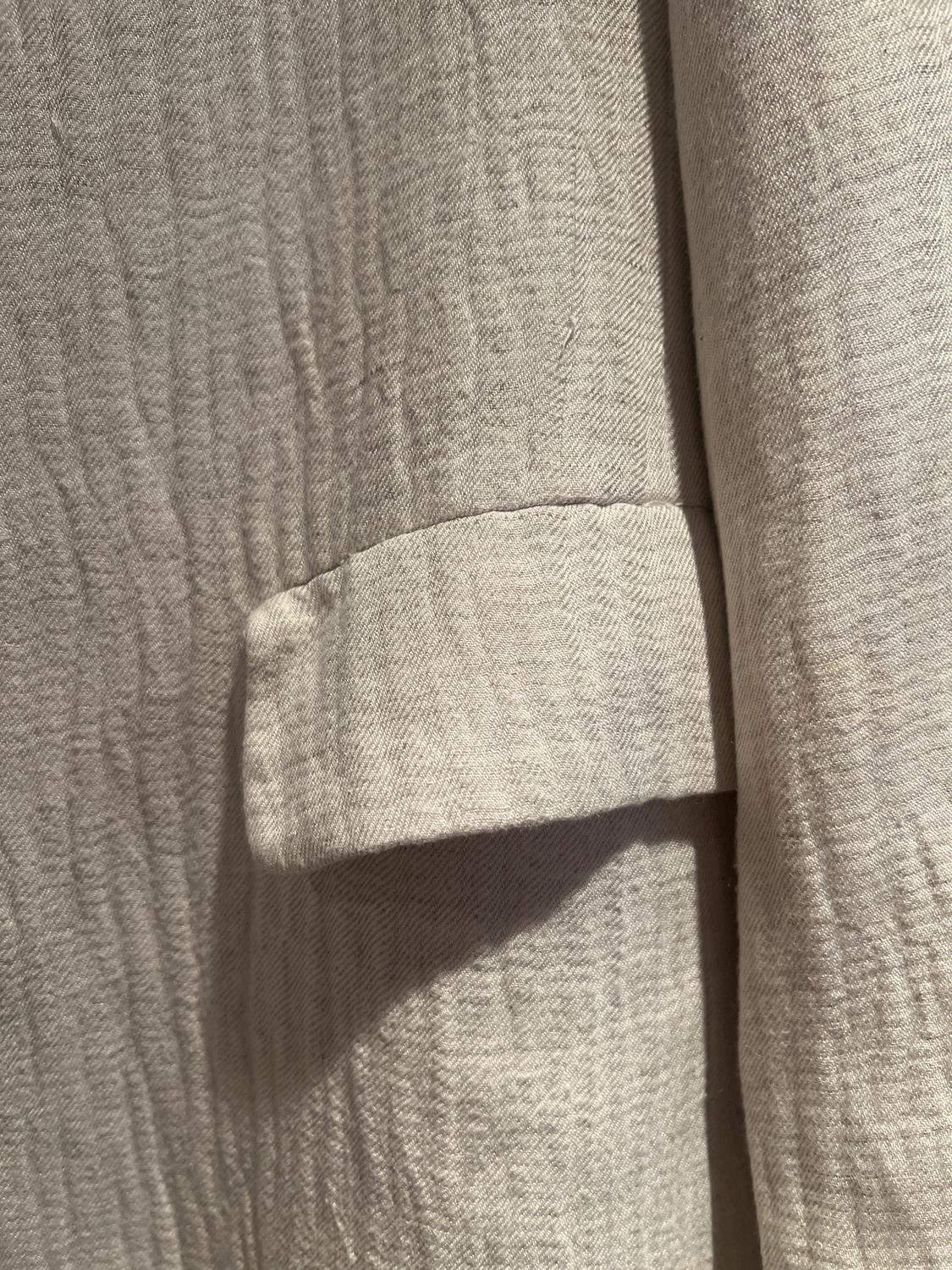 LINEN-BLEND COAT - Image 5
