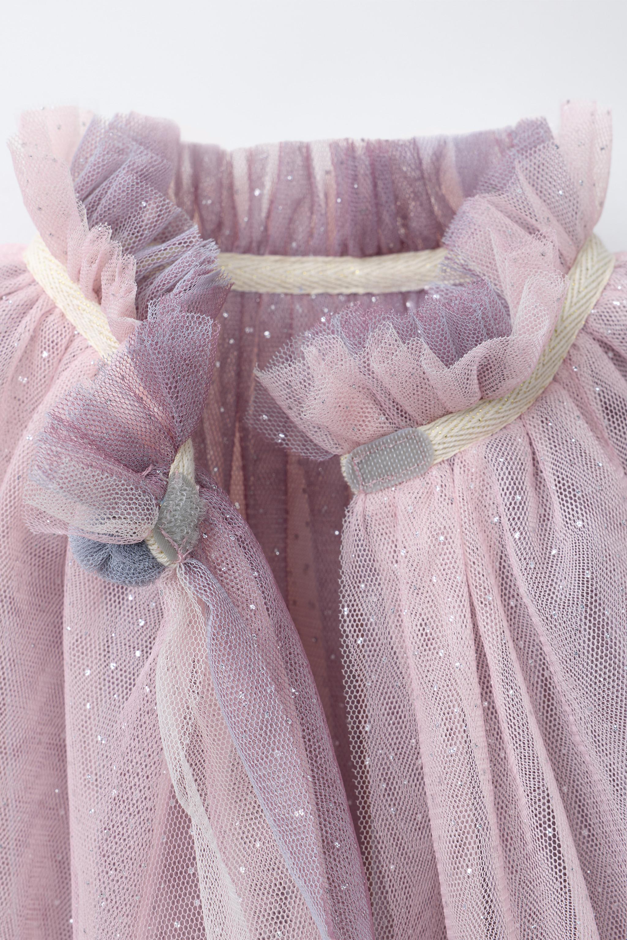 CAPE TULLE BRILLANT DÉGUISEMENT FÉE PAPILLON