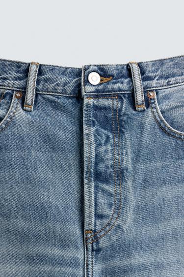 JEAN RELAXED STRAIGHT FIT ÉDITION LIMITÉE - Bleu de Zara - Image 8