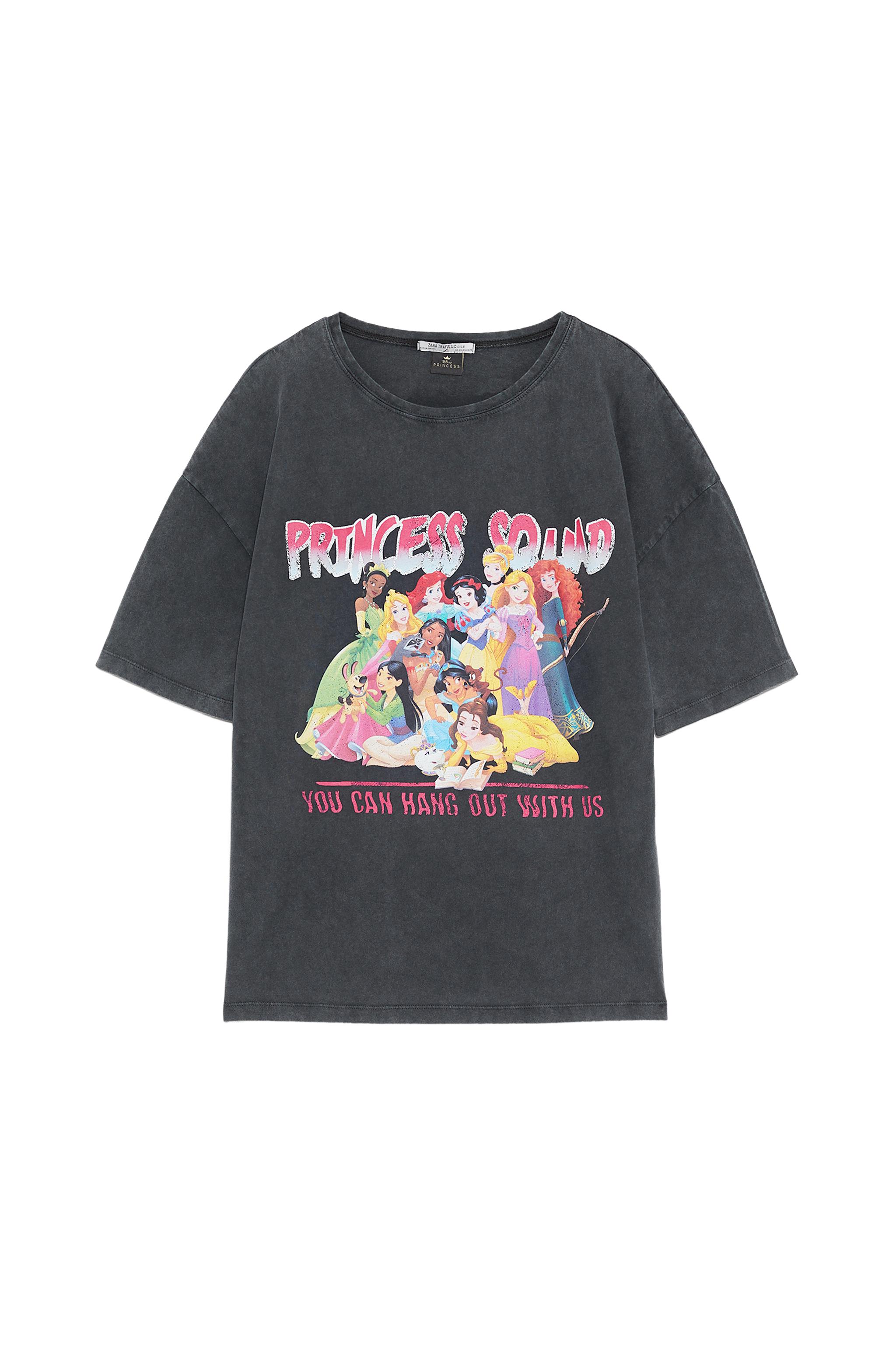 ZARA Disney Princess Tシャツ Lサイズ DISNEY PRINCESS T-SHIRT SECOND HAND | Zara Preowned