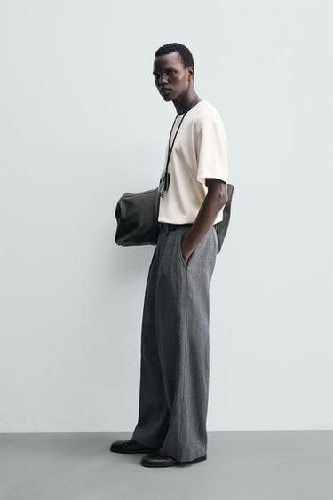 T-SHIRT RELAXED SOFT - Blanc cassé de Zara - Image 3