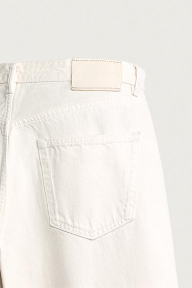 JEAN LOOSE FIT - Blanc cassé de Zara - Image 8