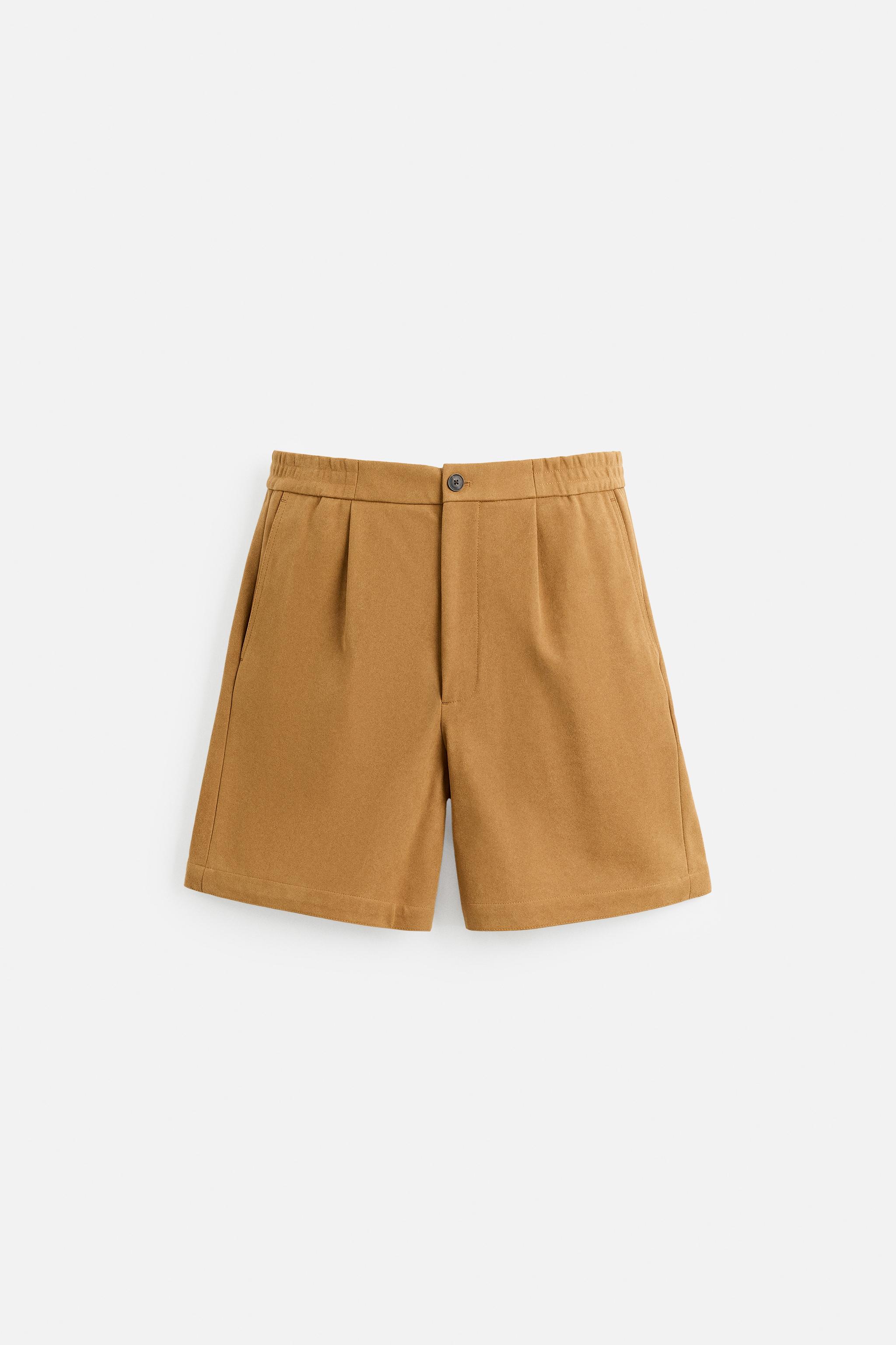 ショートパンツ Ami Neutrals Suede Shorts With Zip Adventurous Girlie Faux Suede Shorts | Windsor