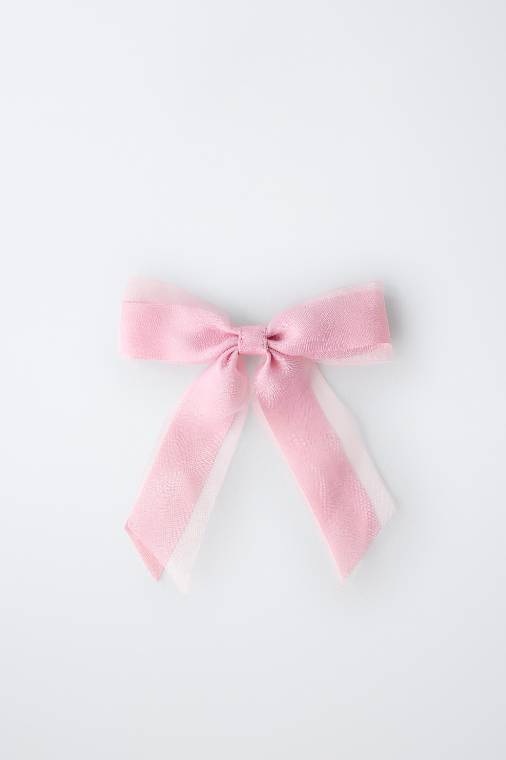 ORGANZA BOW BARRETTE