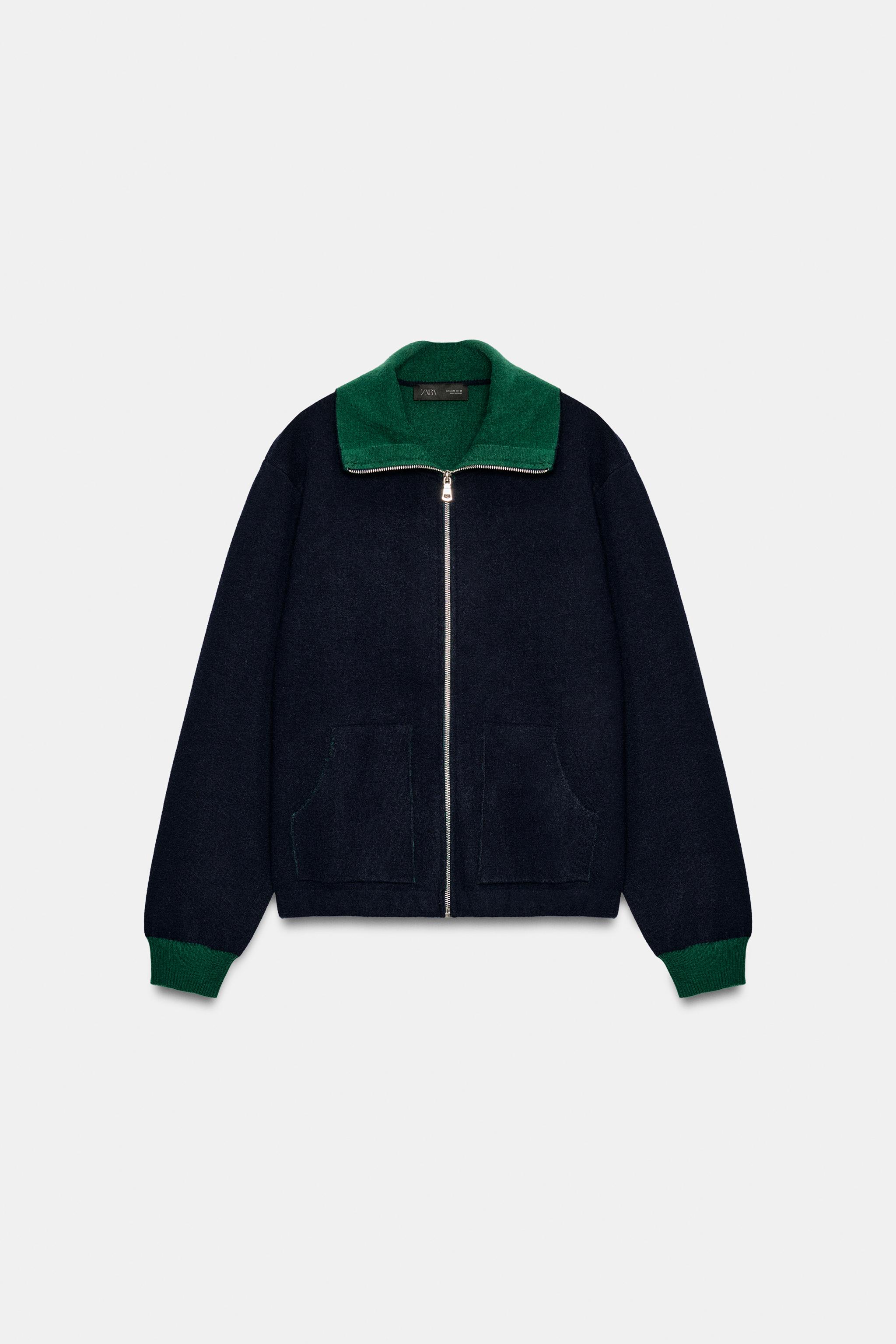 ZIP-UP CARDIGAN