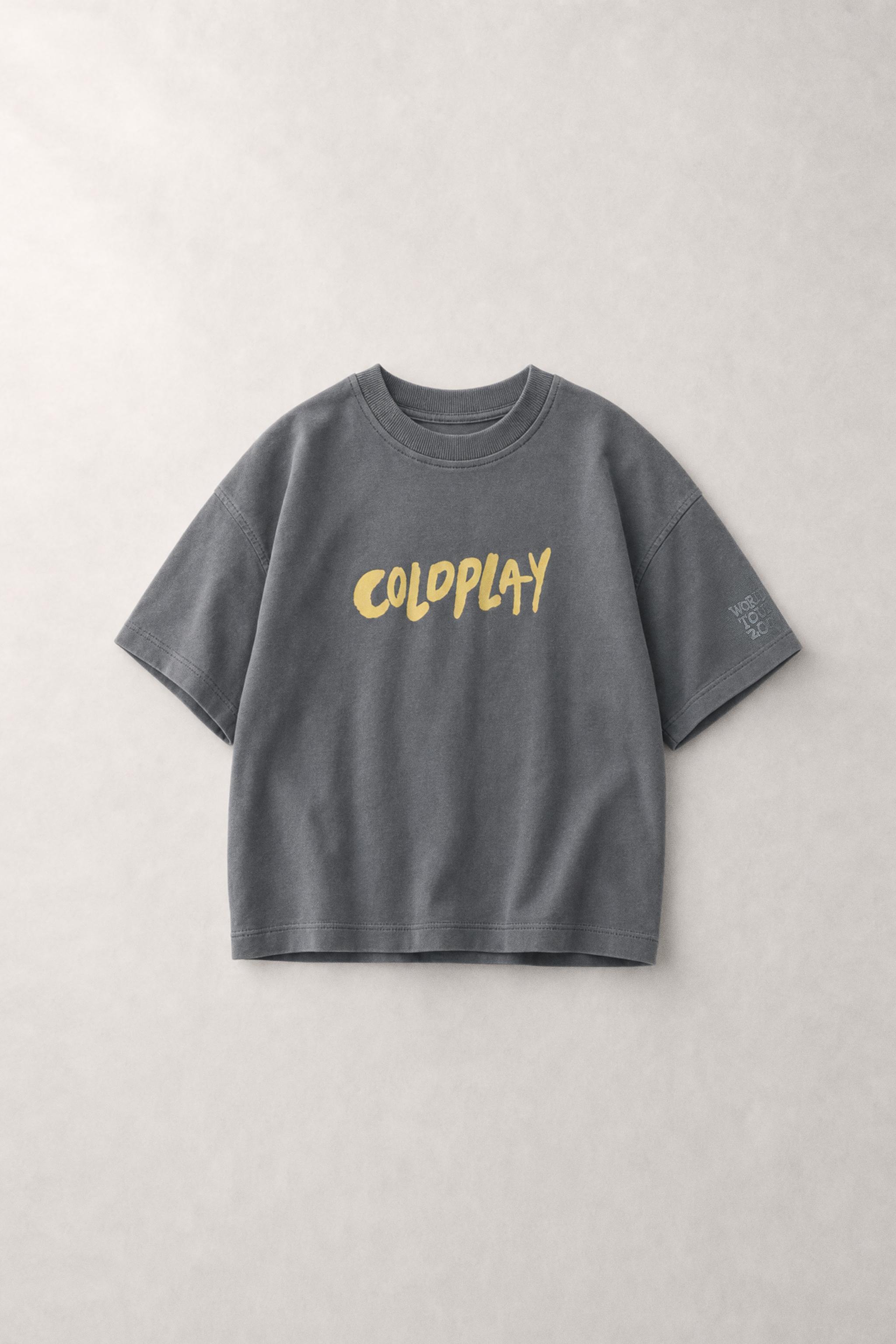COLDPLAY © PRINT T-SHIRT — Anthracite grey