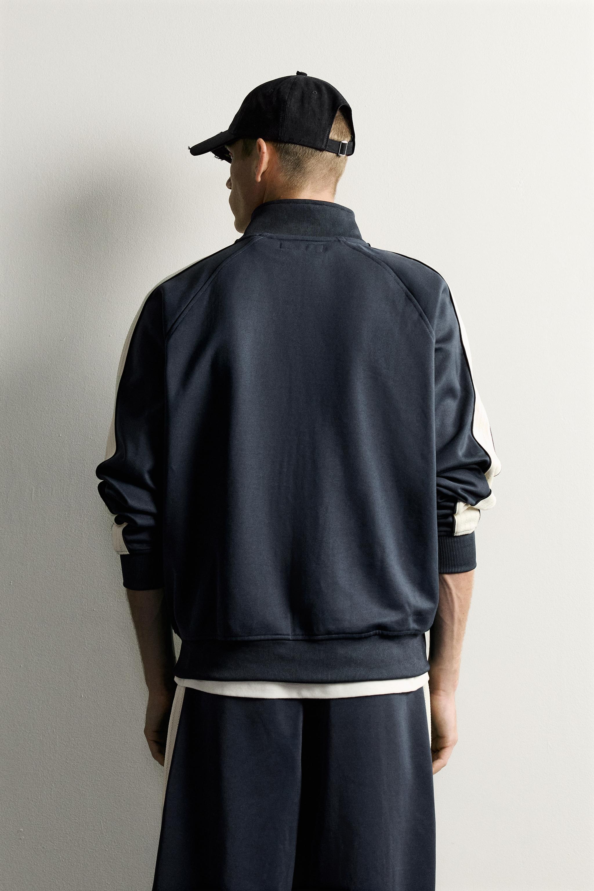 RETRO CONTRAST TRACK JACKET