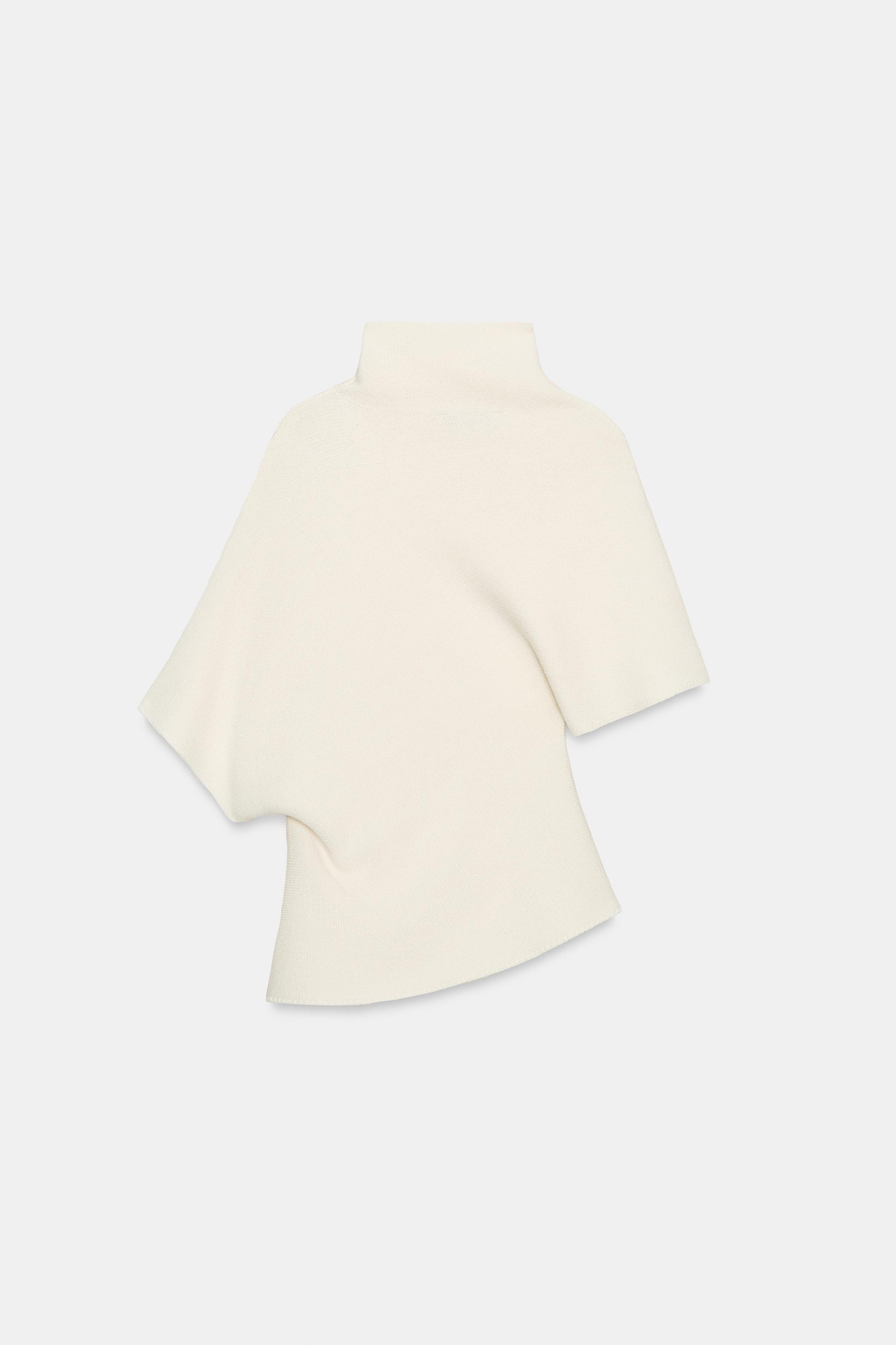 ASYMMETRIC KNIT JUMPER