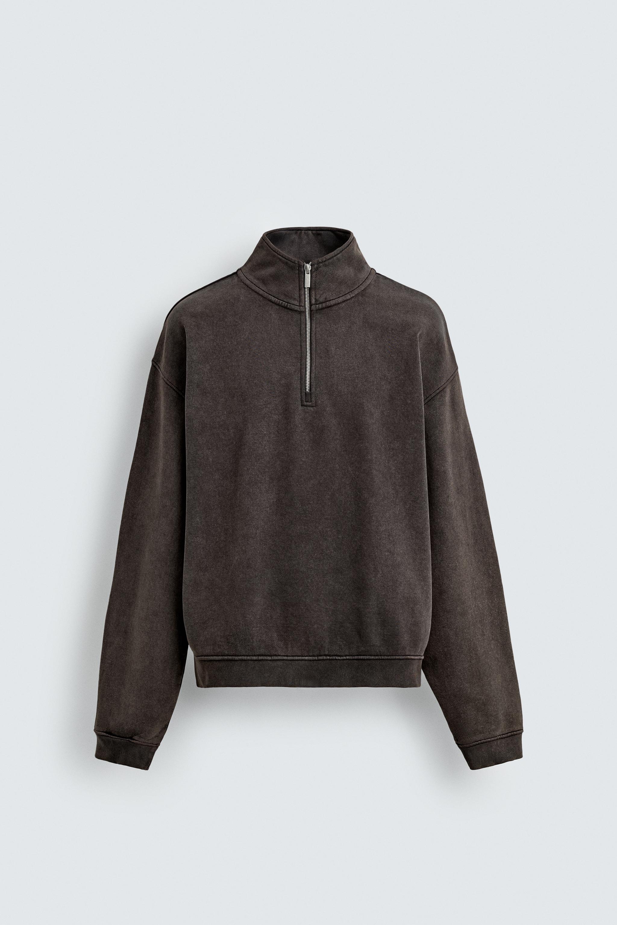 ZARA グリッタースウェットシャツ minamiちゃん着用 ZARAのキラキラアウター特集 | TikTok