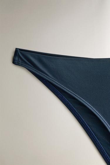 BAS DE BIKINI PLAGE UNI - Bleu marine de Zara - Image 3