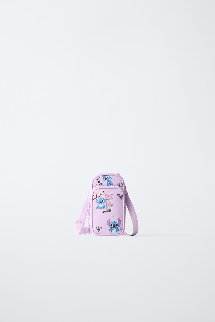Bandolera Bolso Lila Zara PORTA MÓVIL LILO STITCH © DISNEY Violeta