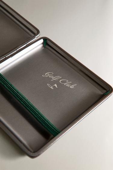 GREEN LEATHER CIGARETTE CASE - Green by Zara - Image 3