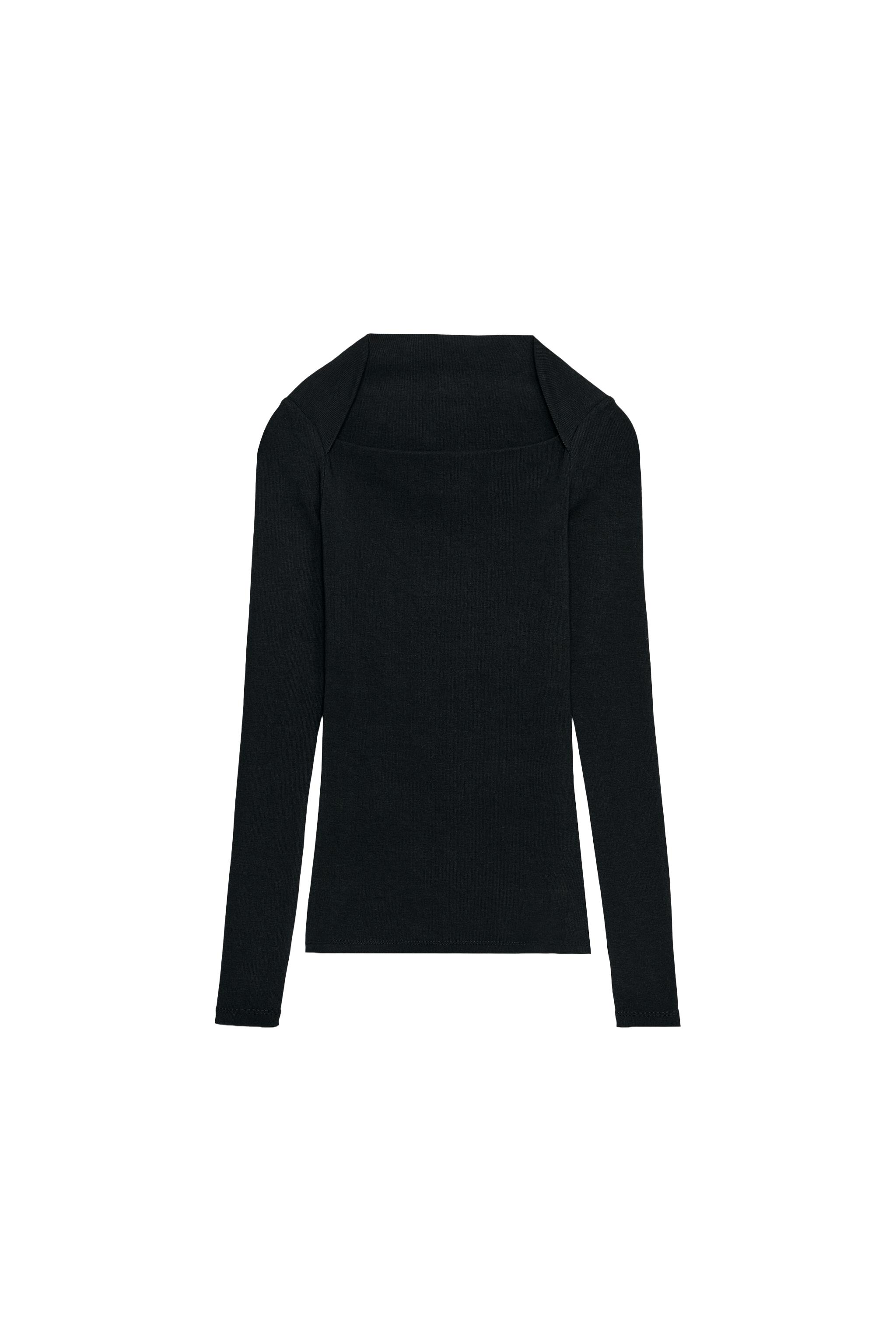 CAMISETA RIB ESCOTE CUADRADO
