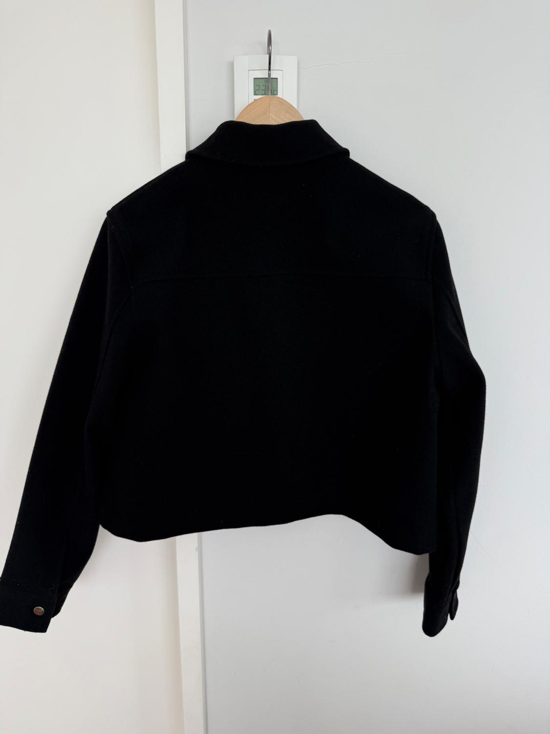 CROPPED JACKET WITH METAL BUTTONS - Image 2