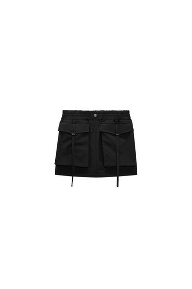 CARGO MINI SKIRT