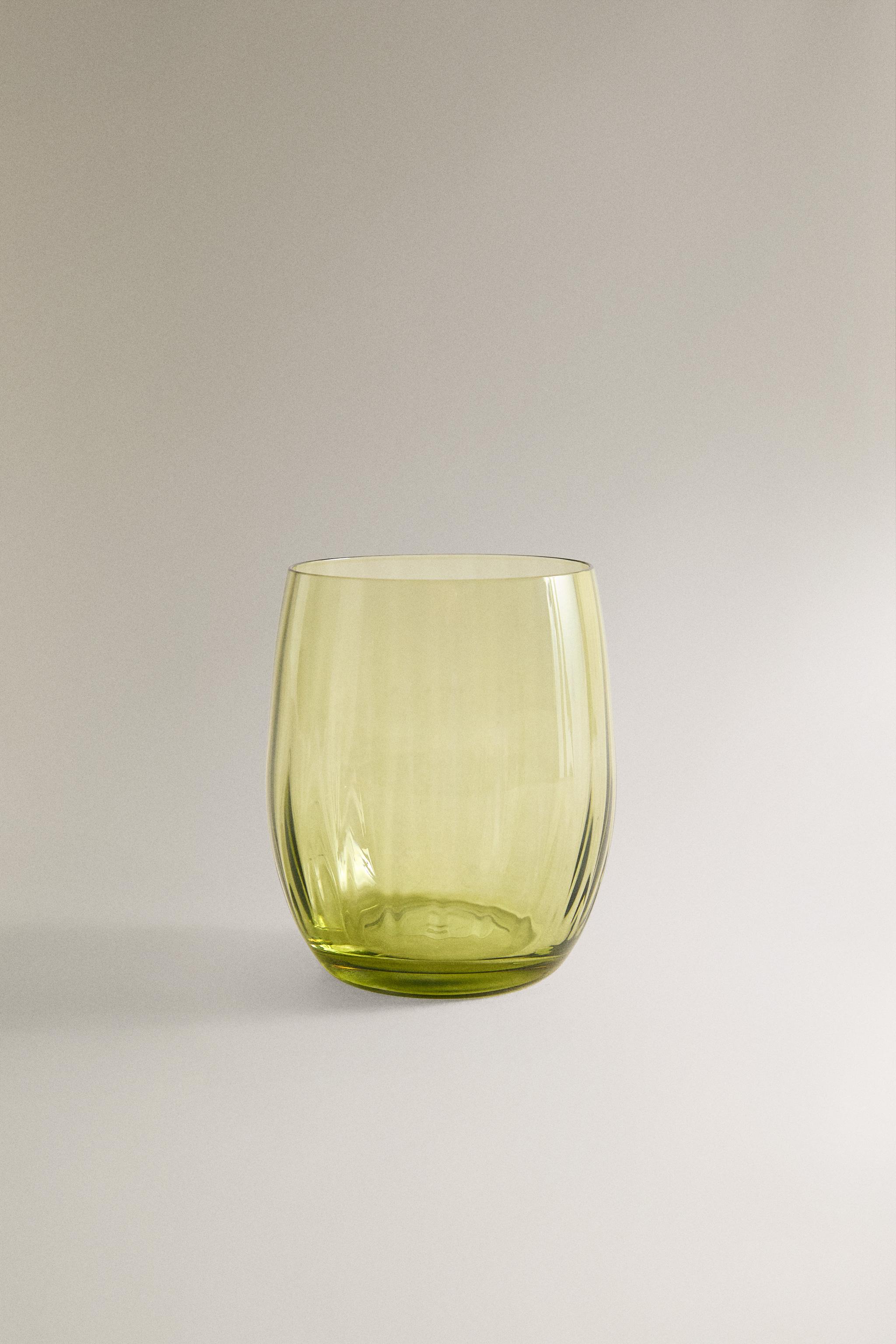 RAISED CRYSTALLINE TUMBLER