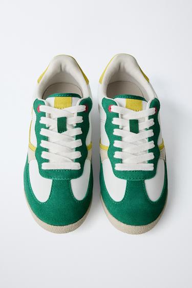 STREET TRAINERS - Green by Zara - Image 4