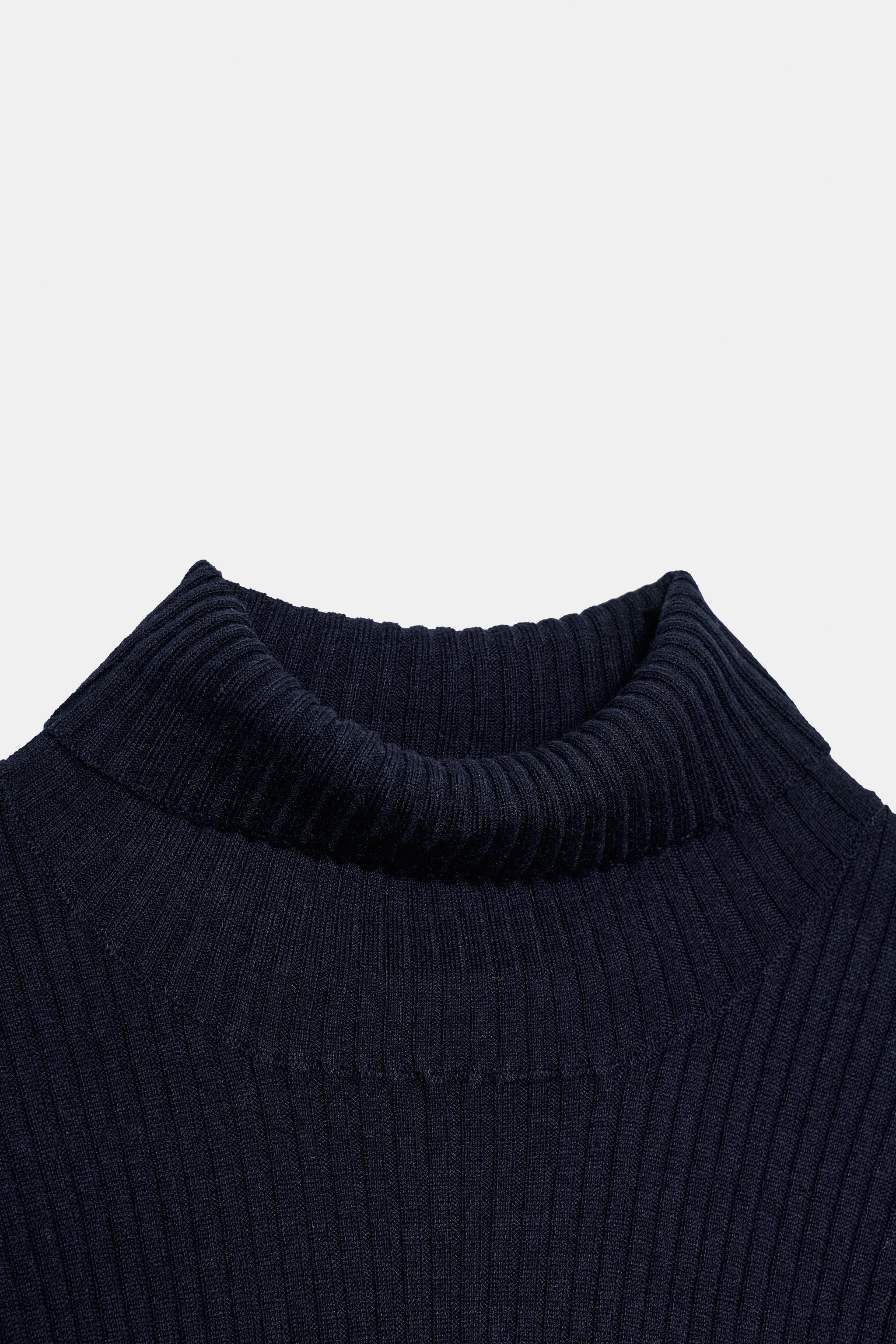 RIBBED KNIT JUMPER