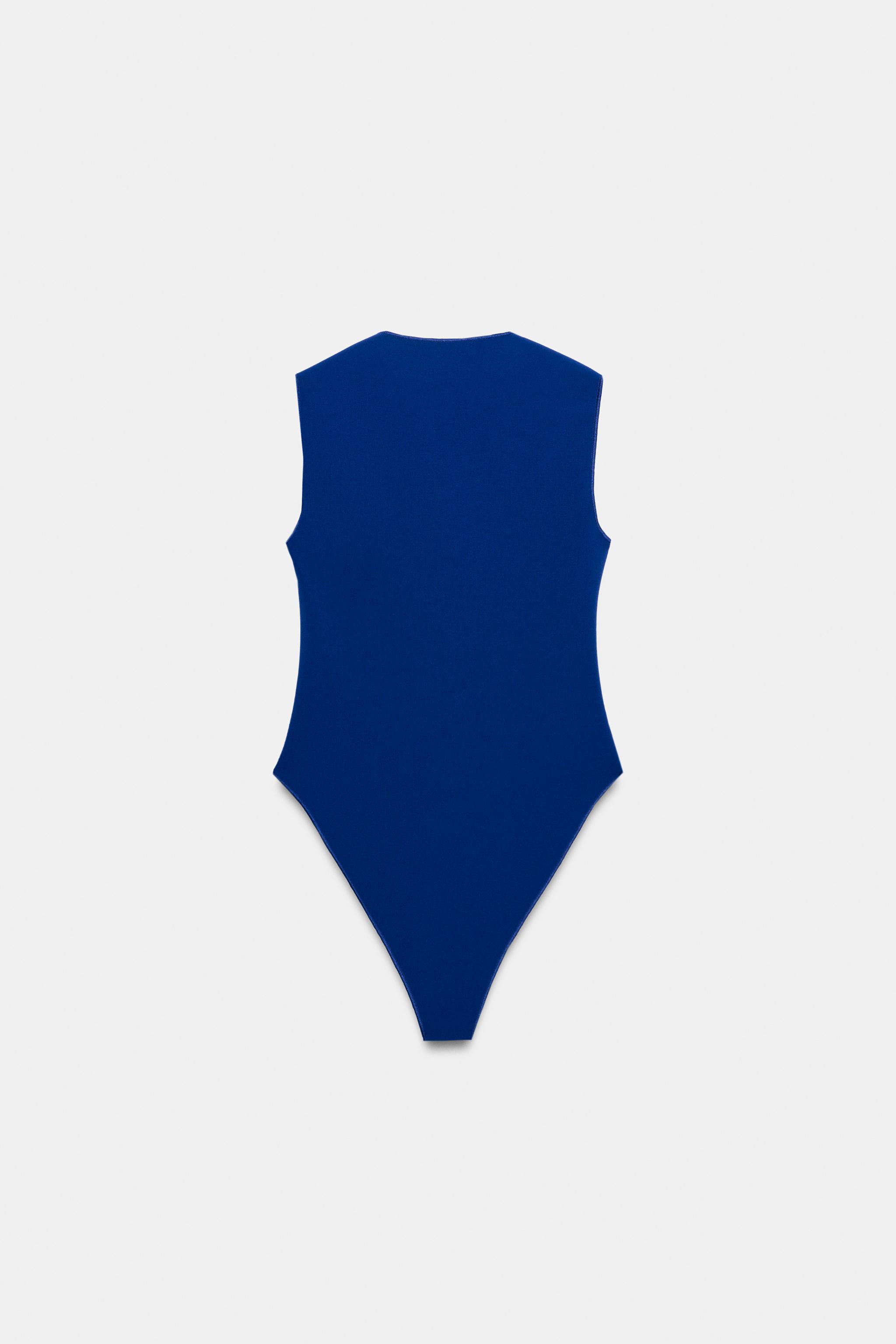 STRETCH SQUARE NECK BODYSUIT