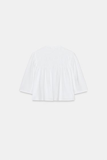 TOP NID D'ABEILLE - Blanc de Zara - Image 5