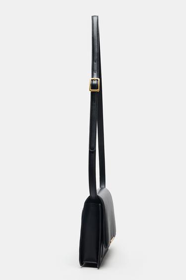 SAC BANDOULIÈRE DÉTAIL MÉTALLIQUE - Noir de Zara - Image 3