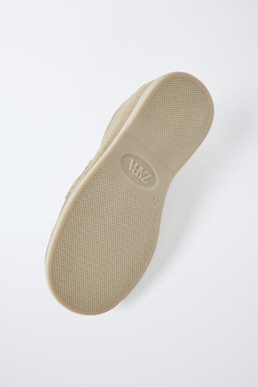 LEATHER PENNY LOAFERS - Sand Brown by Zara - Image 5