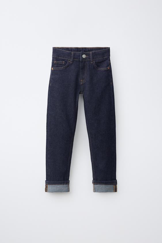 STRAIGHT JEANS - Indigo by Zara - Image 0
