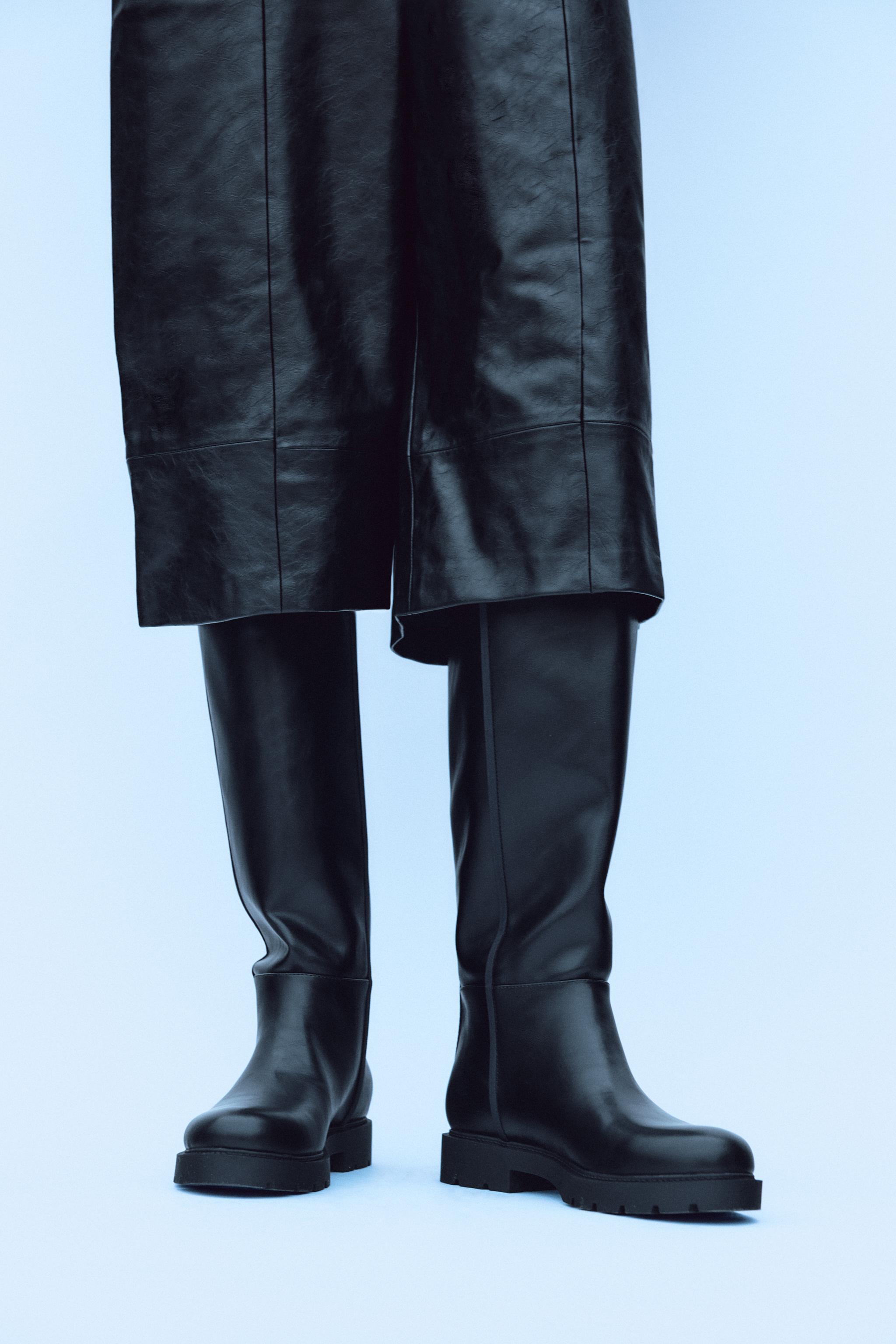 ブラックブーツ - レディース | ZARA 日本