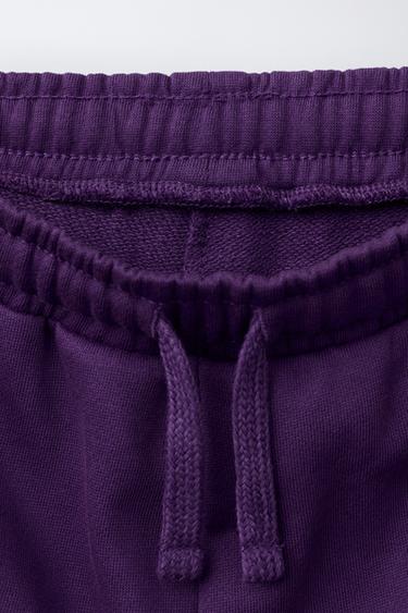 LOS ANGELES LAKERS NBA JOGGER TROUSERS - Purple by Zara - Image 2