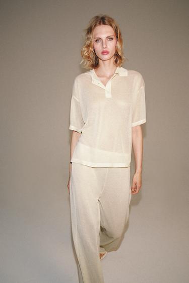 POLO RUSTIQUE - Écru de Zara