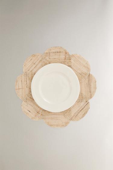 FLOWER RAMIE PLACEMAT - Light beige by Zara - Image 4