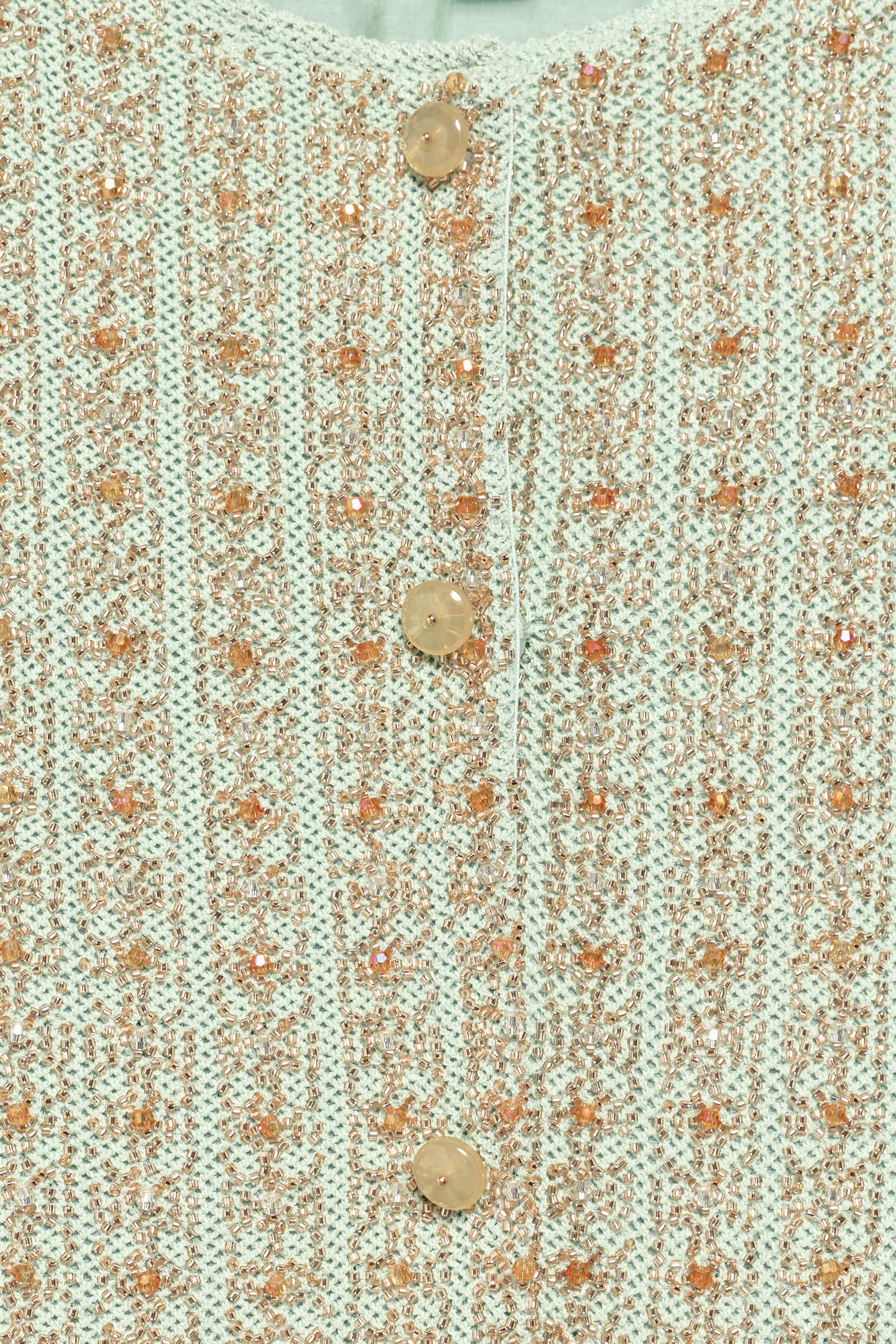 BEADED CARDIGAN MARISA BERENSON X ZARA thumbnail 3