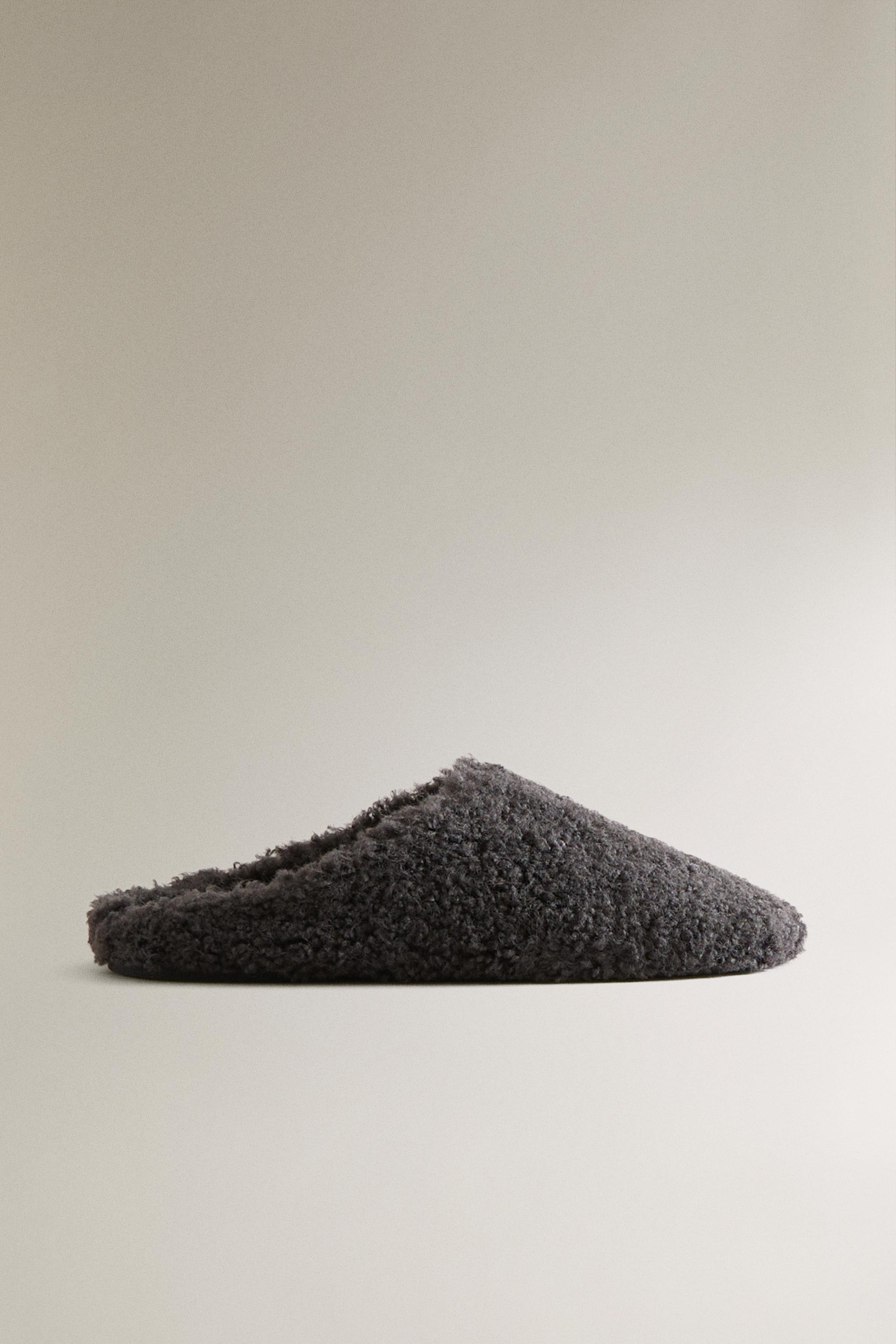 MULES EFFET PEAU DE MOUTON
