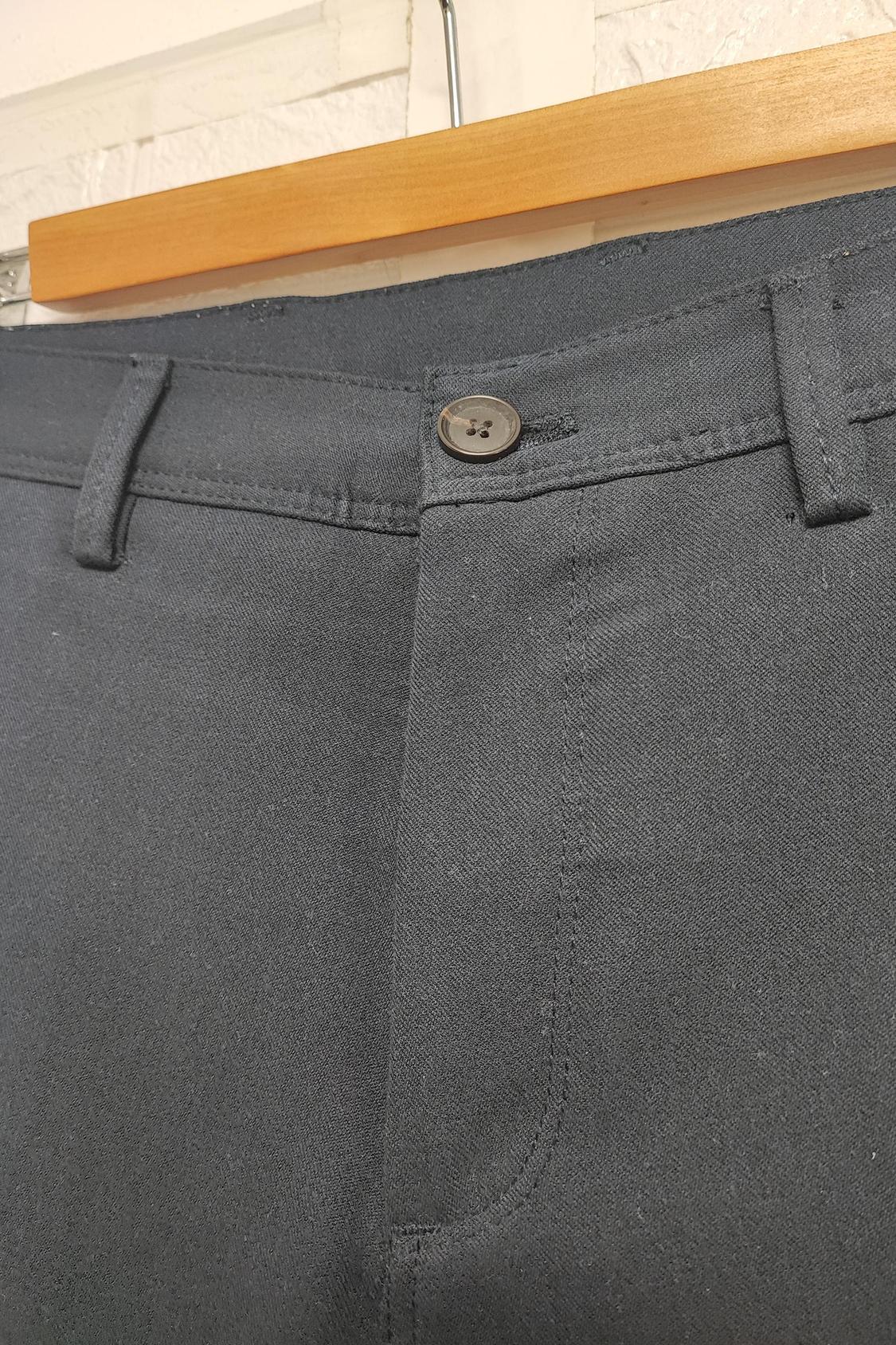 SLIM FIT HEATHERED TROUSERS - Image 2