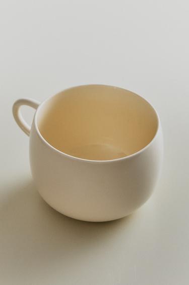 TASSE CREUSE GRÈS UNI - Crème de Zara - Image 6