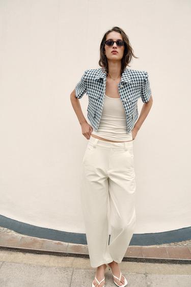BARREL TROUSERS - Ecru by Zara