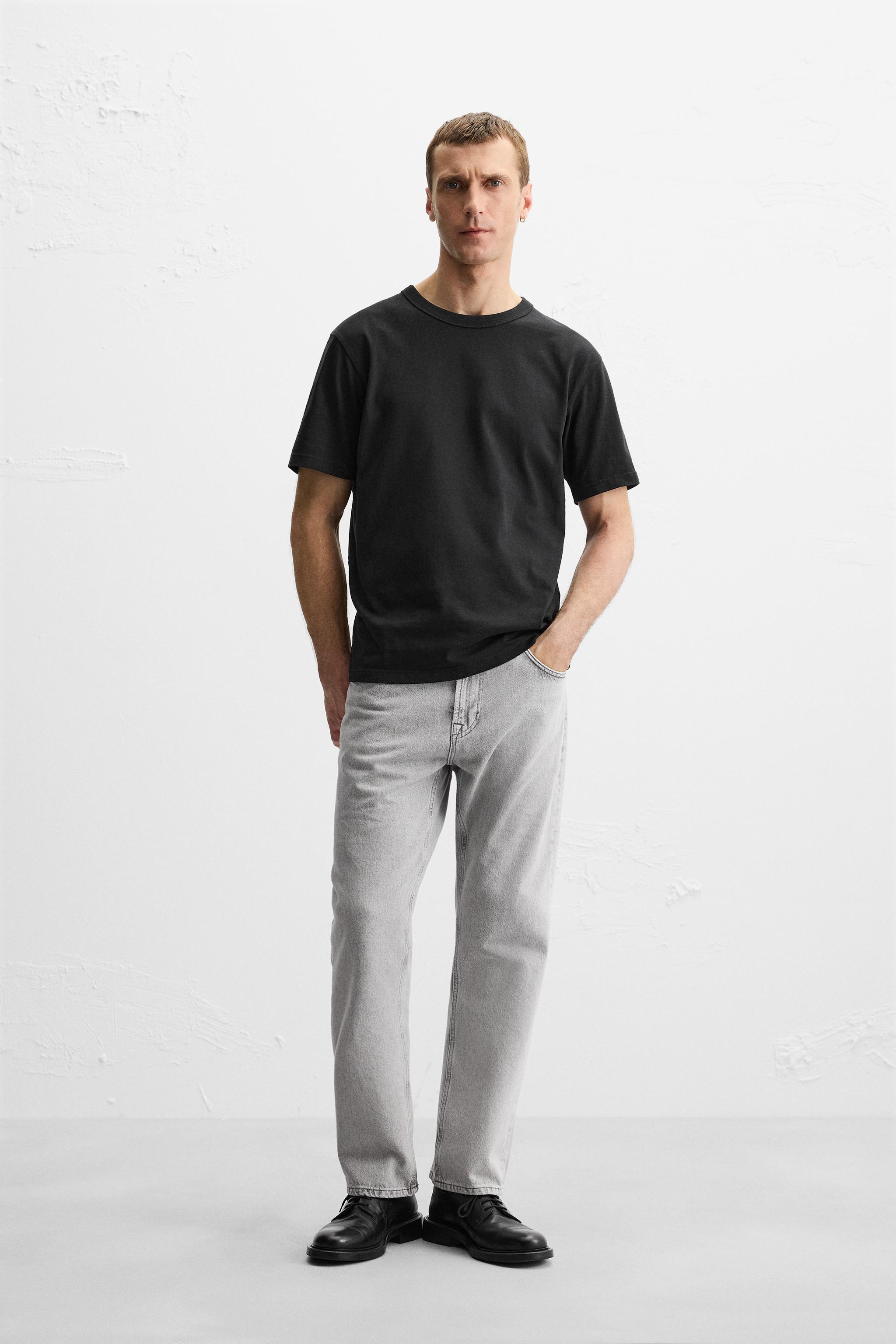 ZARA クラシックフレアフィットジーンズ 40 ZARA】CLASSIC FLARE FIT ジーンズ ライトブルー 0840/439/406