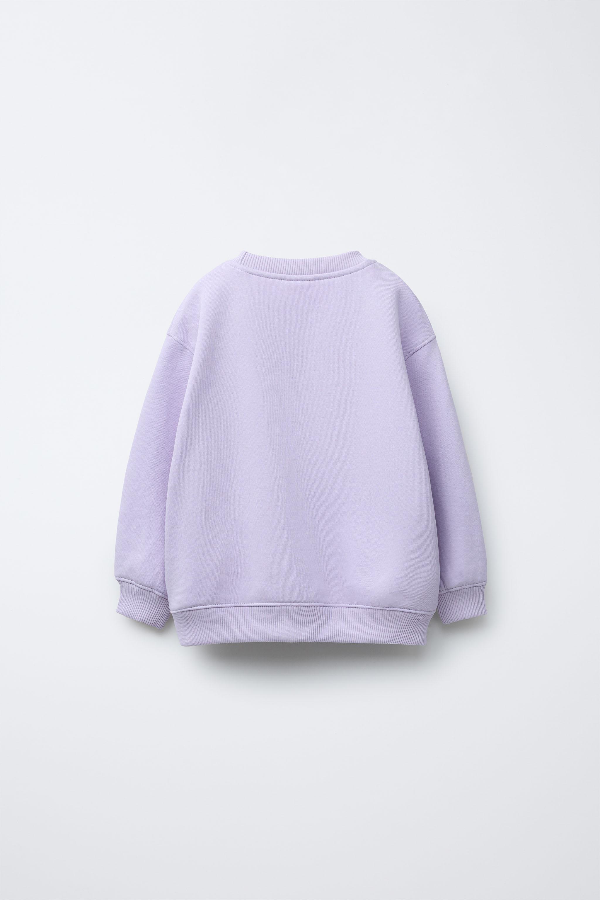 BASIC HEART SWEATSHIRT - Grey marl | ZARA Georgia