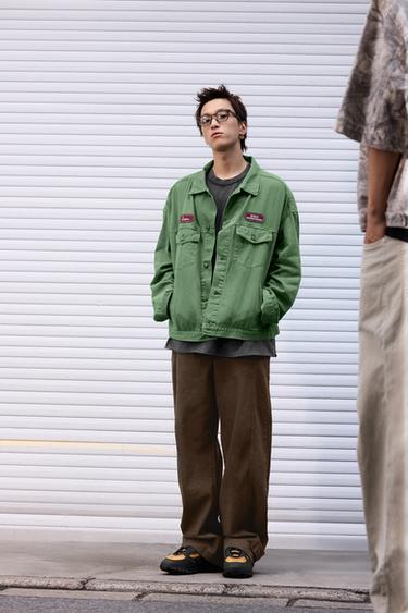 Zara 燈籠版長褲 - 棕色 - 圖片 0