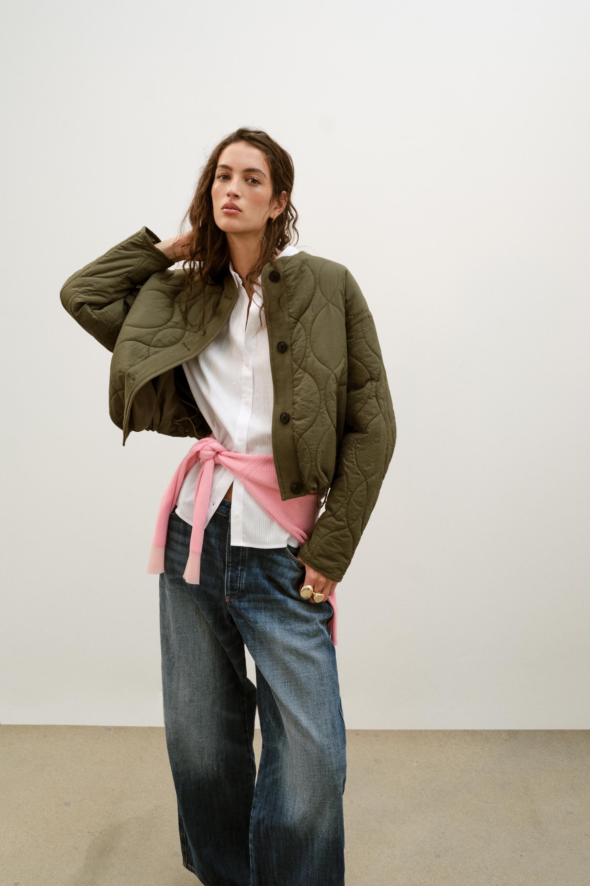 BLOUSON COURT MATELASSÉ